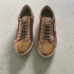 NWT W6YZ Rose Gold Women's Sneakers Size European 38